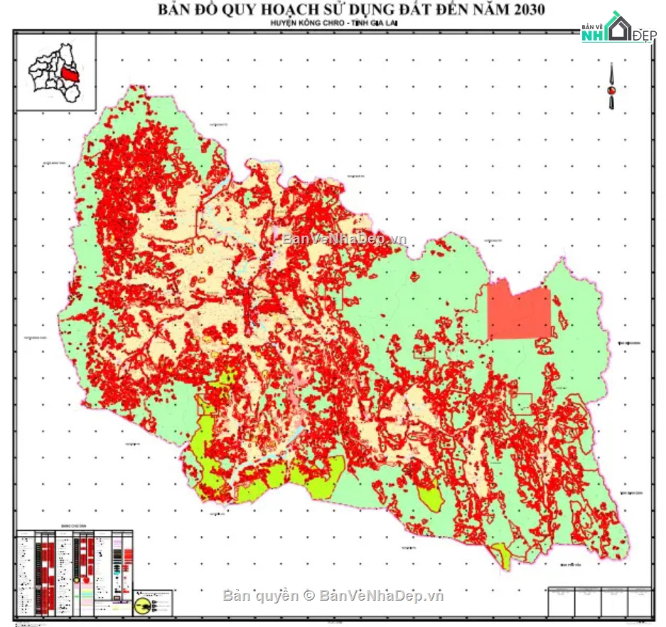 quy hoạch sử dụng đất,Quy hoạch chung,quy hoạch huyện gia lai